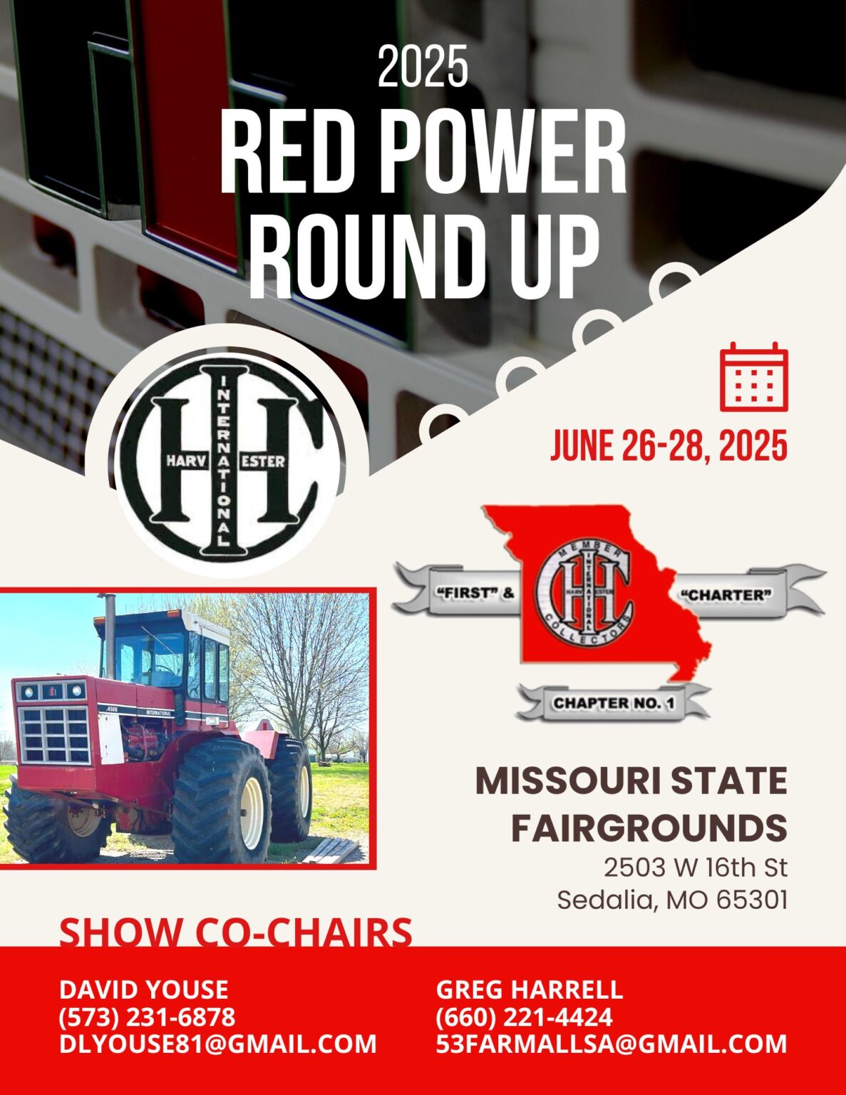 Red Power Roundup 2025 International Harvester Collectors Club